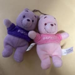 プーさんのぬいぐるみ　2個セットのサムネイル