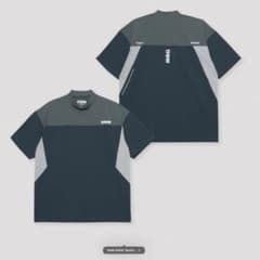TFW49 WIDE SHORT SLEEVE MOCKNECK L - メルカリ