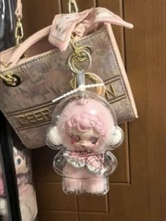 SKULLPANDA スカルパンダ　透明ケース　保護ケース　チェーン付きのサムネイル