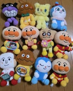 アンパンマン ぬいぐるみ マスコット 11体セットのサムネイル