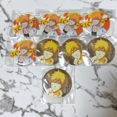 BLEACH 黒崎一護 くじメイト 缶バッジ 9個セット - メルカリ