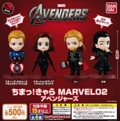 ちまっ！キャラ　アベンジャーズ　マーベル02のサムネイル