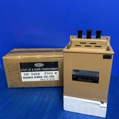 未使用】INSTANT ステップアップ＆ダウン トランス OR-3000