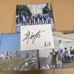 m!lk ERA CD3形態 佐野勇斗サイン付きのサムネイル