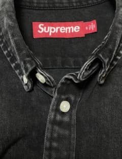 Supreme Small Box Shirt Washed Black24ssのサムネイル