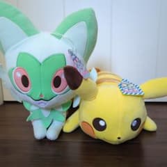 ポケモン ぬいぐるみ ニャオハ ピカチュウ 2点セット めちゃもふぐっと