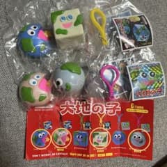 匿名配送　LeeeeeeToy 大地の子 マスコットチャーム　4種　ガチャのサムネイル