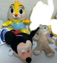 ディズニー　ぬいぐるみ　クラリス　シェリーメイ　ミッキー