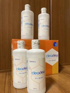 OPHTECS cleadew ファーストケア　 洗浄液のみ4本セットのサムネイル