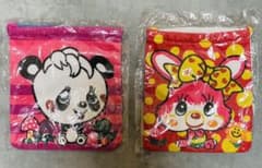 グラグラ 巾着　2個セット　コップ入れ　コップ袋のサムネイル