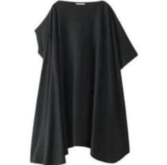 タグ付き未使用】ENFOLD スビン天竺アシンメトリーフレアワンピース 38