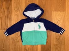 POLO RALPH LAUREN 子供服 ジップアップパーカーのサムネイル