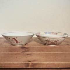 中華食器 ラーメン鉢 2点セットのサムネイル