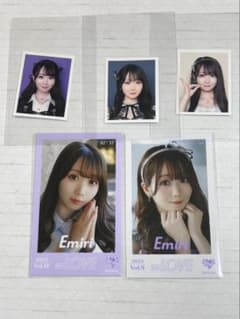 ふ*な様 =LOVE 大谷映美里 IDフォト、ミニフォト5枚セットのサムネイル