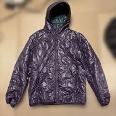 00s old UNIQLO ダウンジャケット パープル L swag y2k - 5