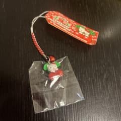 キティ　根付け　山梨限定　さくらんぼベビーバージョン