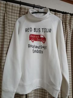 ラフアンドスウェル　裏起毛トレーナー　M rough&swell［ラフアンドスウェル］CHEER HORN OFF TURTLE/裏起毛