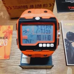 TIMEX EXPEDITION WS4 オレンジ 登山 デジタル - メルカリ