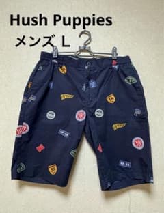 Hush Puppies メンズＬサイズ　紺ハーフパンツのサムネイル