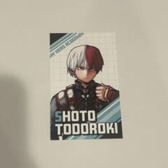 僕のヒーローアカデミア ヒロアカ展 名刺カード 轟焦凍のサムネイル
