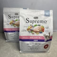 Nutro Supremo 성 고양이 치킨 & 연어 2kg 2봉 세트