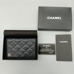 ☆美品☆CHANEL シャネル マトラッセ ラムスキン 手帳カバー ココ