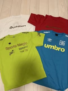 スポーツシャツセット（phiten, umbro）バレーボールのサムネイル