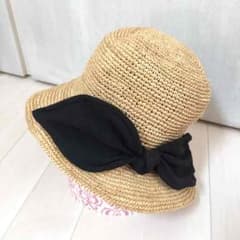 みみさま専用 ca4la 麦わらハットのサムネイル