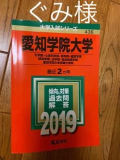 愛知学院大学 2019年版 (値引き交渉承ります)のサムネイル