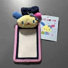 サンリオ ウサハナ パス＆カードケース デニムのサムネイル