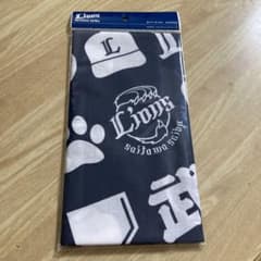 新品未開封　西武ライオンズ　手拭い　ロゴのサムネイル