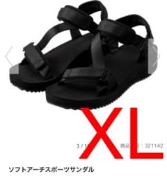 ジーユー　ソフトアーチスポーツサンダル　XLのサムネイル