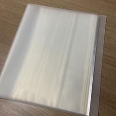 無印良品❁⃘クリアファイルA4ワイド 60ポケットのサムネイル