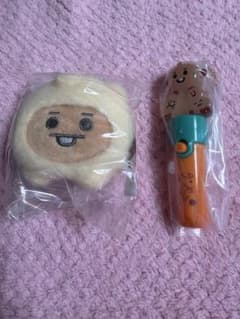 BT21 Plush Clip & Light Stick Charm SHOOKY