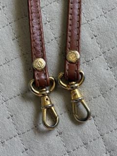 FENDI ROMA 1925 ショルダーストラップ ブラウン ゴールド金具 - メルカリ