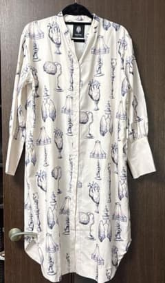臓器柄　ロングシャツ【ユニセックス】のサムネイル