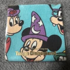ディズニーランド　レトロ　ハンカチ　ミッキーのサムネイル