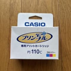 新品未開封】CASIO プリン写ル 純正インクカートリッジ PI-110C - メルカリ