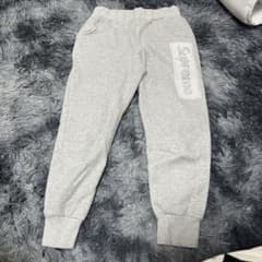 Supreme スウェットパンツ グレー Mサイズ