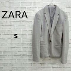 ◇ ZARA テーラードジャケット S グレー ジャケット メンズ - メルカリ