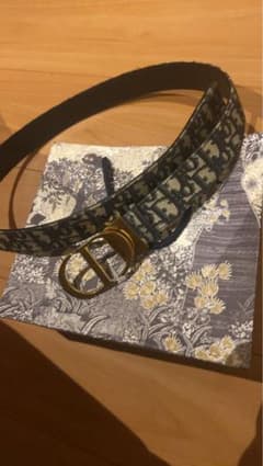Dior オブリーク ジャカード ベルト - メルカリ