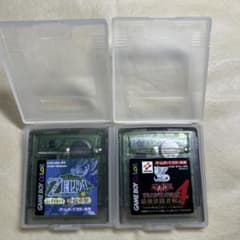 【ケース付き】ゲームボーイカラー ソフト2本セット ゼルダの伝説／遊戯王のサムネイル