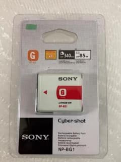 新品 SONY ソニーNP-BG1 バッテリー未使用のサムネイル
