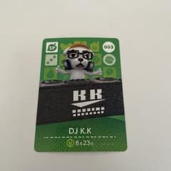 あつまれどうぶつの森 amiiboカード DJ K.K 003のサムネイル