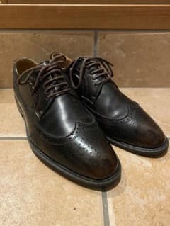 LASSU&FRISS ウイングチップ ローヒール ビジネスシューズ39サイズのサムネイル