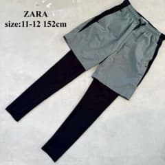 ZARA ハーフパンツ　レギンス一体型　パンツ　150cm ザラ　キッズ