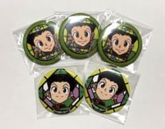 HUNTER×HUNTER　和紙缶バッジ　切り絵　まとめ売り　ヒソカ　ゴン HUNTER×HUNTER 和紙缶バッジ 切り絵 まとめ売り ヒソカ ゴン | Mercari