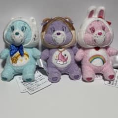 新品CareBears ILLIT ぬいぐるみ ３点 ケアベア