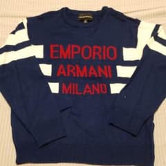 ビール大好き☆様専用☆EMPORIO ARMANI 8A セーターのサムネイル