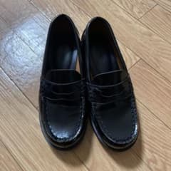 イオン　ローファー 黒のサムネイル